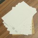A5 Loose Leaf Notebook Refill Spiral Binder Inside Paper Dairy Weekly Monthly Plan To Do Line Kraft