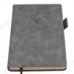 A5 Notebook 360 Pages 80G Beige Paper PU Cover Notebook With Bookmark Business Office Dairly Work Notepad A5 Notebook 360 Pages 80G Beige Paper PU Cover Notebook With Bookmark Business Office Dairly Work Notepad