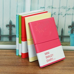 Candy Colors Charming Smiley Paper Diary Notebook Memo Book leather Note Pads Stationery Pocketbook Candy Colors Charming Smiley Paper Diary Notebook Memo Book leather Note Pads Stationery Pocketbook