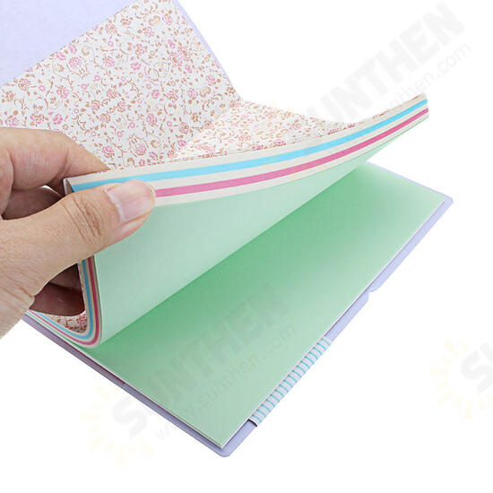 Candy Colors Charming Smiley Paper Diary Notebook Memo Book leather Note Pads Stationery Pocketbook