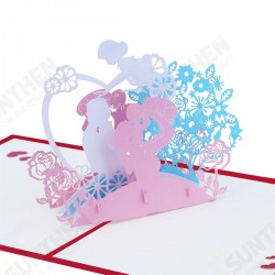 Creative 3D Mother's Day Greeting Cards Paper Handmade Anniversary Birthday Thanksgiving Card Gifts for Mother Mom Creative 3D Mother's Day Greeting Cards Paper Handmade Anniversary Birthday Thanksgiving Card Gifts for Mother Mom