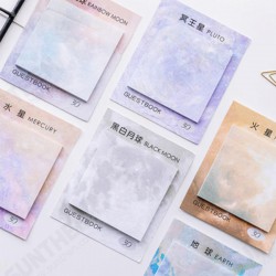 Cute Kawaii Planets Creative Memo Pad Sticky Notes Memo Notebook Office School Supplies Cute Kawaii Planets Creative Memo Pad Sticky Notes Memo Notebook Office School Supplies