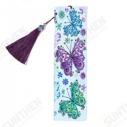 DIY Beaded Bookmarks 5D Diamond Painting Peacock Butterfly Flower Art Craft Embroidery Stitch Kit Handmade Gifts DIY Beaded Bookmarks 5D Diamond Painting Peacock Butterfly Flower Art Craft Embroidery Stitch Kit Handmade Gifts