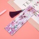 DIY Beaded Bookmarks 5D Diamond Painting Peacock Butterfly Flower Art Craft Embroidery Stitch Kit Handmade Gifts