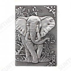 European elephant relief retro notebook gift book PU travel gift 8yue European elephant relief retro notebook gift book PU travel gift 8yue