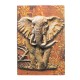 European elephant relief retro notebook gift book PU travel gift 8yue