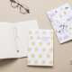 JJ-YD0031 3PCS Graffiti Notebooks Notepads Sketch Graffiti Notebook For Noting Drawing Painting Office School Supplies Stationery Gifts