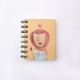 Kawaii Cute Animal Cartoon Rollover Coil Carry Mini Portable Notebook Pocket Notepad School Office Stationery Supplies for students