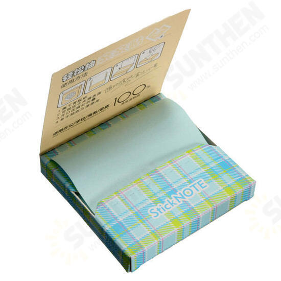 Multi-color Memo With Cover Pad Bookmark Sticker Paste Memo Index Sticky Notes