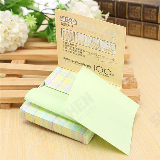 Multi-color Memo With Cover Pad Bookmark Sticker Paste Memo Index Sticky Notes