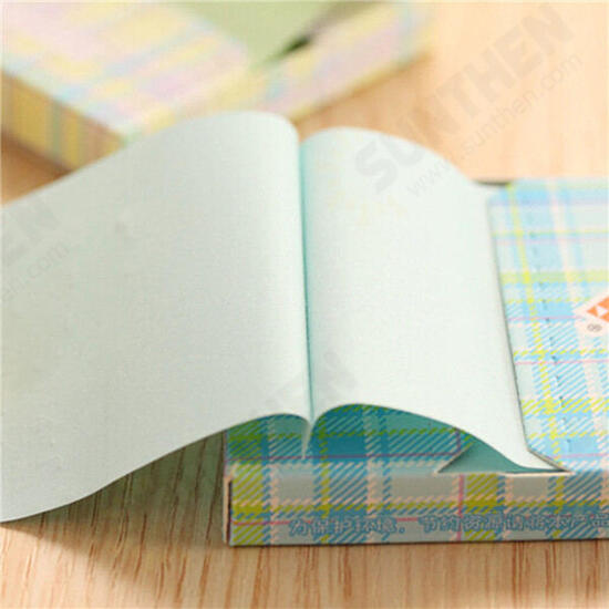 Multi-color Memo With Cover Pad Bookmark Sticker Paste Memo Index Sticky Notes