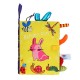 Multifunctional Tail Cloth Book Educational Toy Book Tear-proof Inner Sound Paper Cover Baby Enlightenment Learning Book