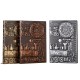 Relief Retro Notebook A5 Machine Theme Vintage Hardcover Diary Notebook Gift Stationery Writing Business Office Gift Notepad