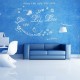 Removable Wall Sticker Art Decals For Home Kitchen Living Room Bedroom Bathroom Office Decor Water Resistant Ideal For Decorating Interior Walls & Windows