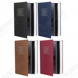 Simulation Book Safe Secret English Dictionary Safety Box Password Lock Money Cash Jewellery Box Storage Supplies Simulation Book Safe Secret English Dictionary Safety Box Password Lock Money Cash Jewellery Box Storage Supplies