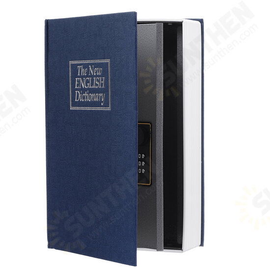 Simulation Book Safe Secret English Dictionary Safety Box Password Lock Money Cash Jewellery Box Storage Supplies