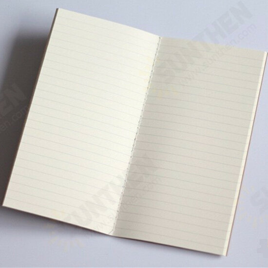 Standard Kraft Paper Notebook Blank Dot Grid Notepad Diary Journal Planner Organizer Filler Paper