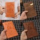 Vintage Leather Back Sketch Book Handmade Journal Notebook Diary Hand Account To My Wife&Mom&Husband&Daughter