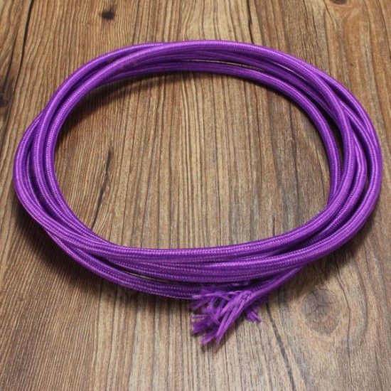 10M Vintage Colorful Twist Braided Fabric Cable Wire Electric Pendant Light Accessory 10M Vintage Colorful Twist Braided Fabric Cable Wire Electric Pendant Light Accessory
