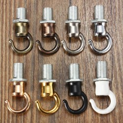 10MM Thread M10 Retro Antique Vintage Metal Ceiling Light Chandelier Hook with Screw Fittings 10MM Thread M10 Retro Antique Vintage Metal Ceiling Light Chandelier Hook with Screw Fittings