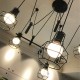 1/3/5 Heads Nordic Style Retro Modern Ceiling Light LED Pendant Lamp Dining Room Chandelier