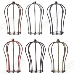 185MM DIY Vintage Pendant Trouble Light Bulb Guard Wire Cage Ceiling Hanging Lampshade 185MM DIY Vintage Pendant Trouble Light Bulb Guard Wire Cage Ceiling Hanging Lampshade