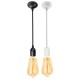 1M E27 Industrial Retro Single Head Chandelier Pendant Light Socket Ceiling Fixture Lamp Holder