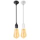 1M E27 Industrial Retro Single Head Chandelier Pendant Light Socket Ceiling Fixture Lamp Holder