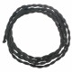 3M Vintage 2 Core Twist Braided Fabric Cable Wire Electric Lighting Cord 3M Vintage 2 Core Twist Braided Fabric Cable Wire Electric Lighting Cord
