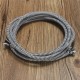 3M Vintage Colorful Twist Braided Fabric Cable Wire Electric Pendant Light Accessory 3M Vintage Colorful Twist Braided Fabric Cable Wire Electric Pendant Light Accessory
