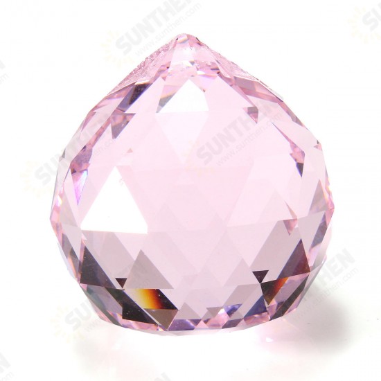 40mm Chandelier Crystal Hanging Faceted Ball Prism Drop for Pendant Light