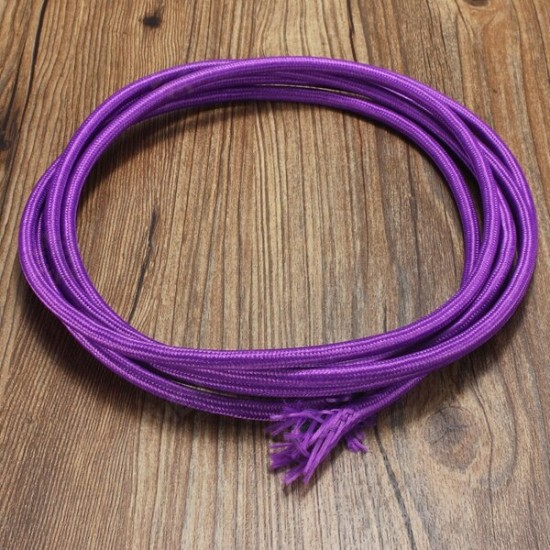 5M Vintage Colorful Twist Braided Fabric Cable Wire Electric Pendant Light Accessory 5M Vintage Colorful Twist Braided Fabric Cable Wire Electric Pendant Light Accessory