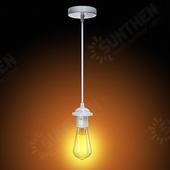 E26/E27 Edison Vintage Retro Pendant Lamp Holder Ceiling Light Base Socket Bulb Adapter AC110-250V