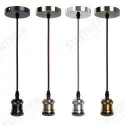 E26/E27 Retro Pendant Light Cafe Living Room Ceiling Lamp Bulb Adapter Holder Socket Base E26/E27 Retro Pendant Light Cafe Living Room Ceiling Lamp Bulb Adapter Holder Socket Base