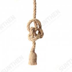 E27 1M Single Head Industrial Pendant Retro Vintage Edison Rope Ceiling Lamp Holder E27 1M Single Head Industrial Pendant Retro Vintage Edison Rope Ceiling Lamp Holder