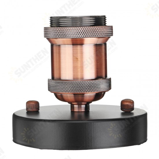 E27 Industrial Vintage Bulb Adapter Wall Ceiling Pendant Light Socket Holder Lamp Screw AC110-220V