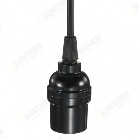 E27 Screw Hang Lamp Holder Ceiling Pendant Vintage Industrial Light with Cable Wire AC 110-240V E27 Screw Hang Lamp Holder Ceiling Pendant Vintage Industrial Light with Cable Wire AC 110-240V