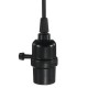 E27 Screw Hang Lamp Holder Ceiling Pendant Vintage Industrial Light with Cable Wire AC 110-240V E27 Screw Hang Lamp Holder Ceiling Pendant Vintage Industrial Light with Cable Wire AC 110-240V