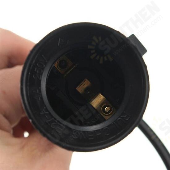 E27 Screw Hang Lamp Holder Ceiling Pendant Vintage Industrial Light with Cable Wire AC 110-240V E27 Screw Hang Lamp Holder Ceiling Pendant Vintage Industrial Light with Cable Wire AC 110-240V