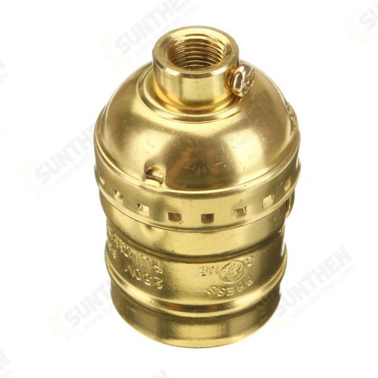 E27 Socket Edison Retro Pendant Lamp Holder Without Wire 110-220V