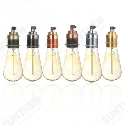 E27 Vintage Copper Edison Light Bulb Adapter Lamp Holder for Pendant Lighting AC110-250V E27 Vintage Copper Edison Light Bulb Adapter Lamp Holder for Pendant Lighting AC110-250V