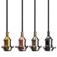 E27 Vintage Loft Metal Ceiling Pendant Lamp Hanging Light Holder Socket