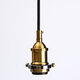 E27 Vintage Loft Metal Ceiling Pendant Lamp Hanging Light Holder Socket