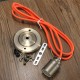 E27/E26 2M Vintage Fabric Cable Pendant Light Filament Lamp Bulb Holder Socket E27/E26 2M Vintage Fabric Cable Pendant Light Filament Lamp Bulb Holder Socket