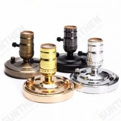 E27/E26 AC110-250V Edison Retro Vintage Ceiling Light Lamp Holder Socket with Switch E27/E26 AC110-250V Edison Retro Vintage Ceiling Light Lamp Holder Socket with Switch