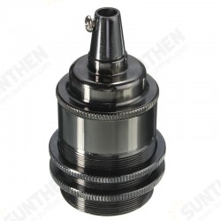 E27/E26 Copper Retro Edison Light Lamp Bulb Holder Socket Shade Rings Cord Grip E27/E26 Copper Retro Edison Light Lamp Bulb Holder Socket Shade Rings Cord Grip