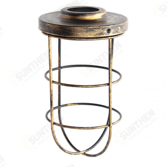 Iron Vintage Ceiling Pendant Light Lamp Cover Long Shape Cage Bar Cafe Lampshade