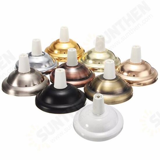 New Ceiling Rose Hook Plate DIY LED Bulb Wire Suck Pendant light Fitting Chandelier