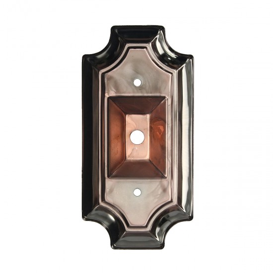 Retro Vintage Rectangle Style Sconce Wall Lamp Light Base Part Replacement Mount Fixture