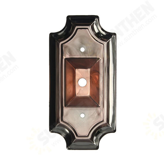 Retro Vintage Rectangle Style Sconce Wall Lamp Light Base Part Replacement Mount Fixture Retro Vintage Rectangle Style Sconce Wall Lamp Light Base Part Replacement Mount Fixture